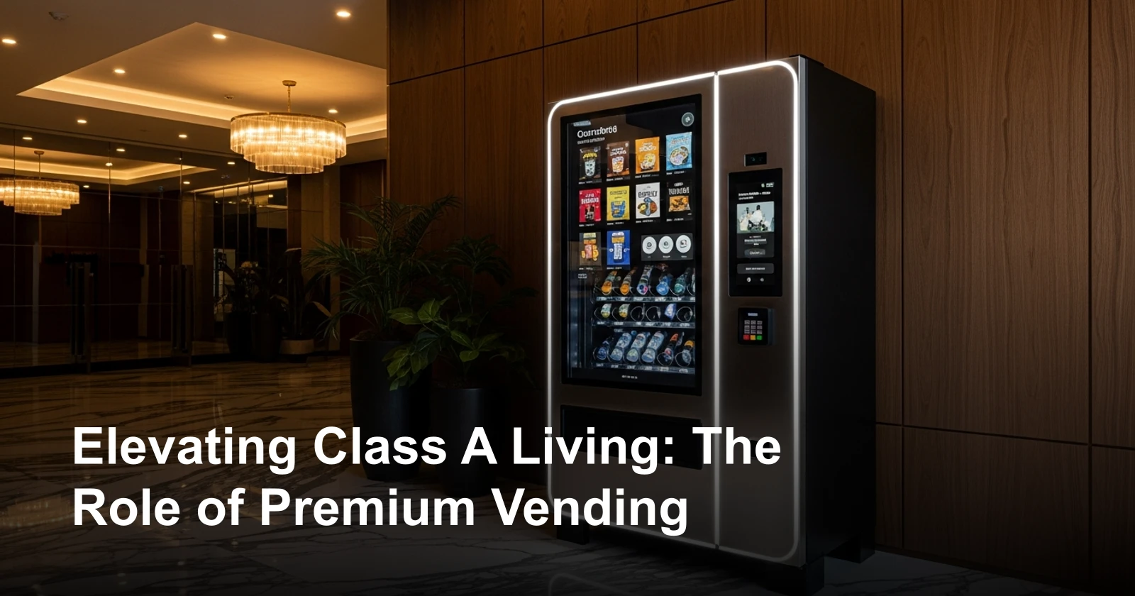 Elevating Class A Living: The Role of Premium Vending
