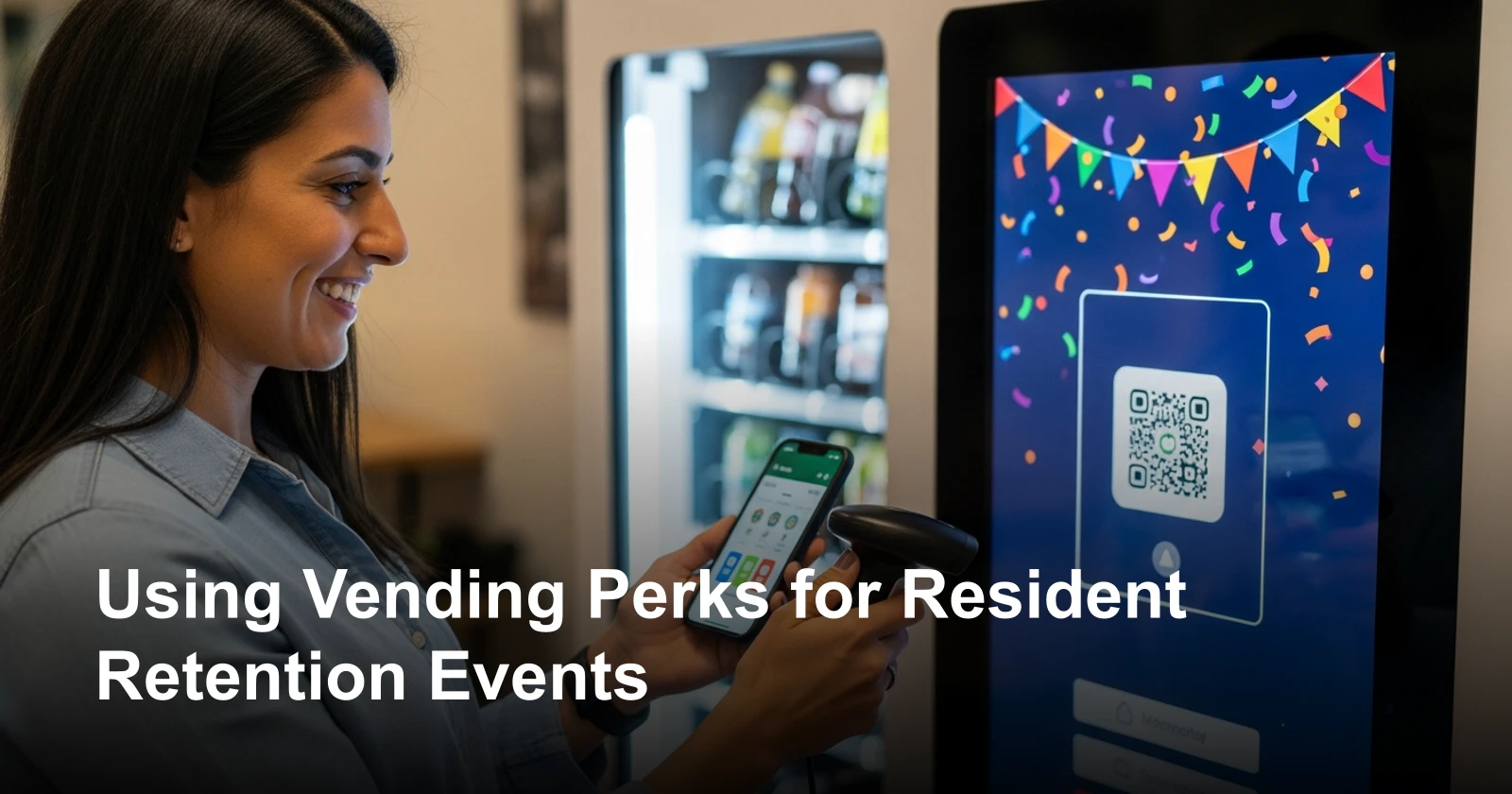 Using Vending Perks for Resident Retention Events