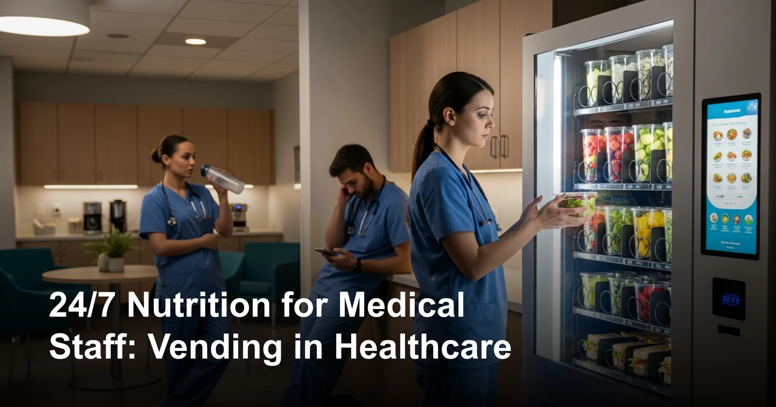 24/7 Nutrition for Medical Staff: Vending in Healthcare