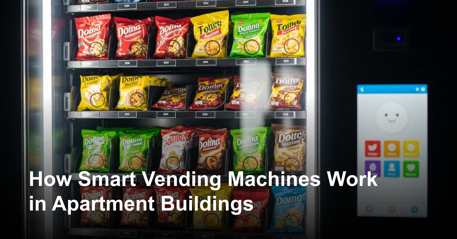 How Smart Vending Machines Work in Apartment Buildings