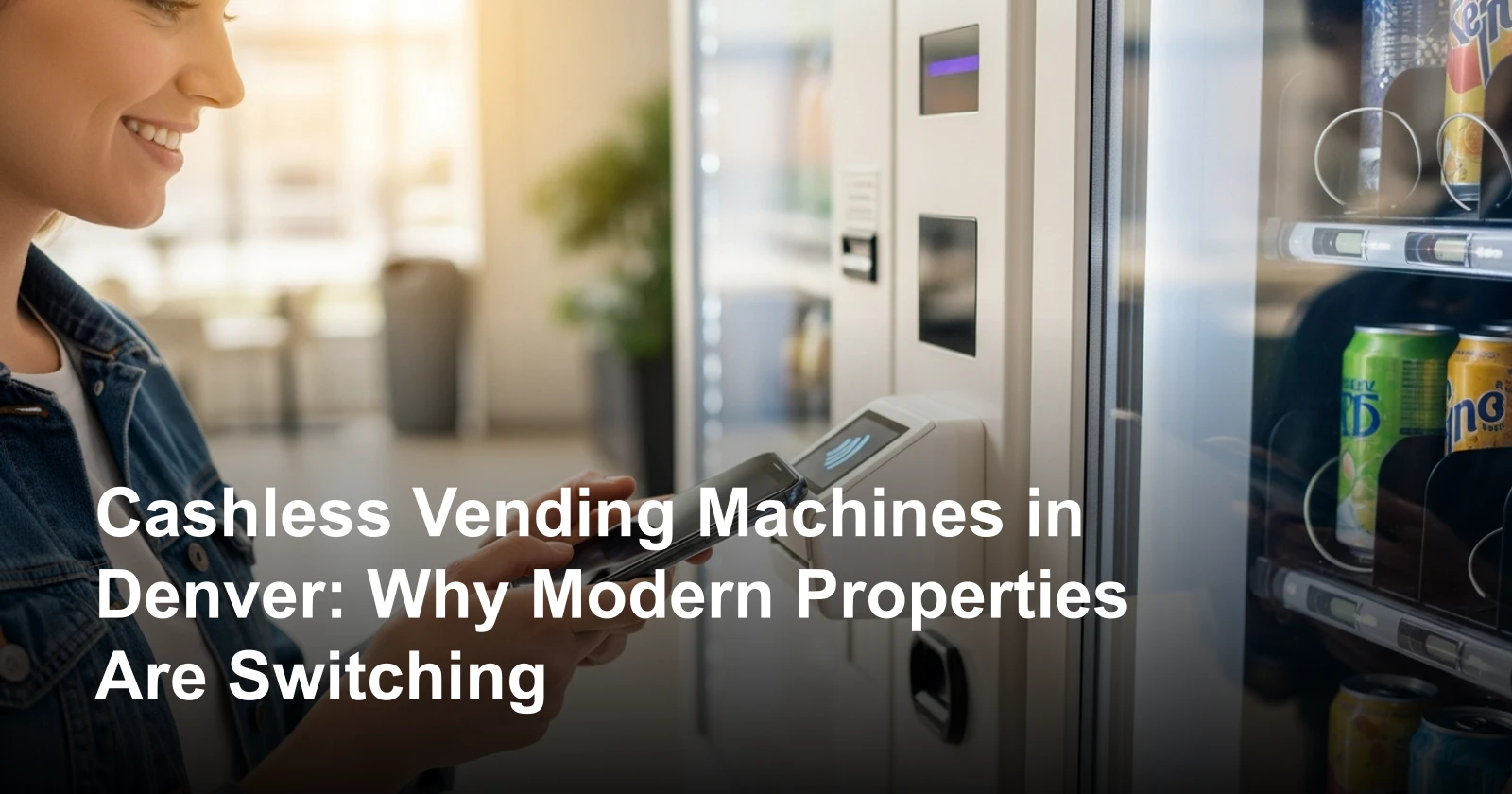 Cashless Vending Machines in Denver: Why Modern Properties Are Switching