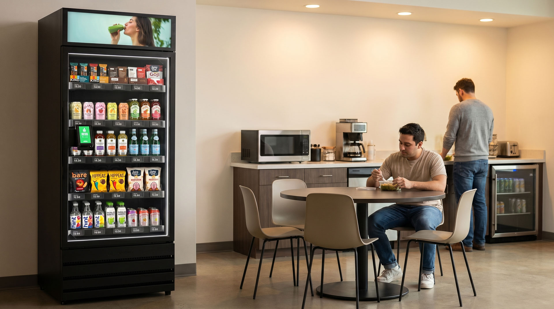 The Benefits of Adding Vending Machines to Your Break Room